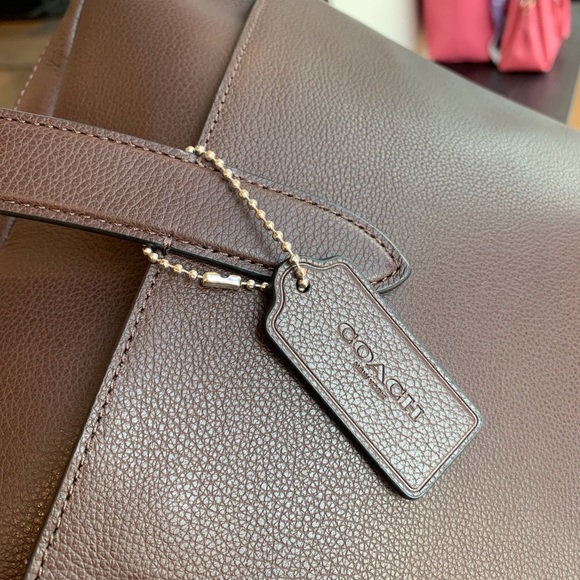 Coach Men's Hamilton Briefcase Messenger Tote - Picture 6 of 8